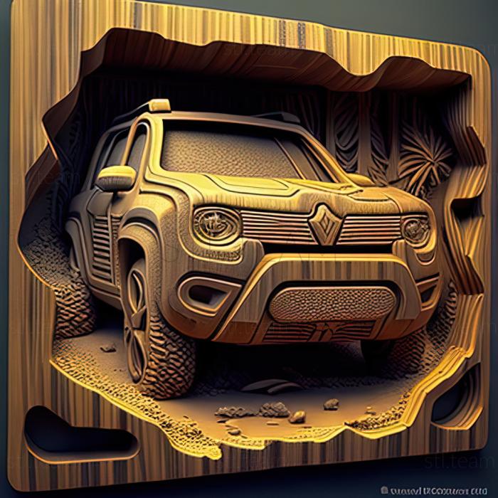 3D model Renault Duster (STL)